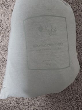 Kyte Baby - Light Gray Bamboo Crib Sheet